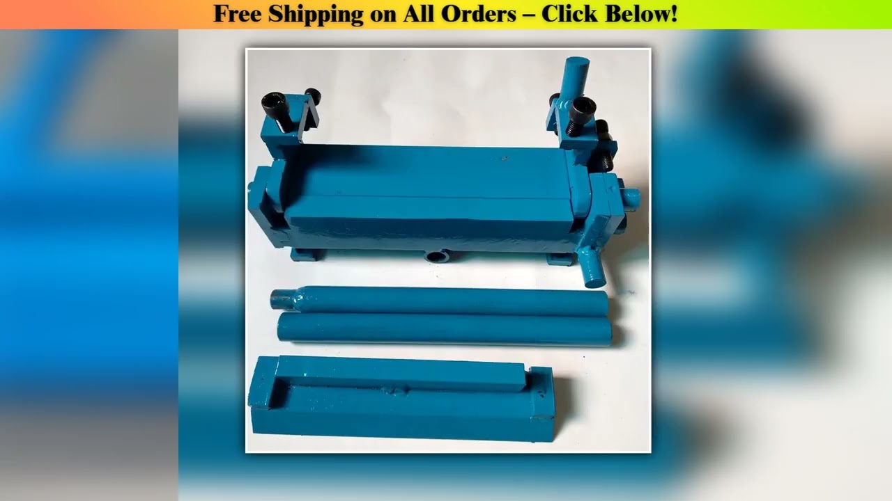 Manual Sheet Metal Iron Aluminum Copper Plate Bending Machine Small Manual Iron Plate Bender