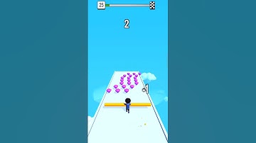 Roof Rails Android Gameplay Level 025 #shorts #gaming #RoofRails