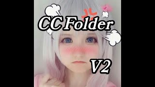 ツ ✧ CC Folder Pack v2 // E-Girl, Academia, Royal & MORE