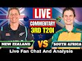 🔴 LIVE New Zealand Women vs South Africa Women | Live Score & Ball by Ball Commentary | Today Match