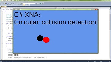 Circular Collision Detection in C#! C# tutorial 1