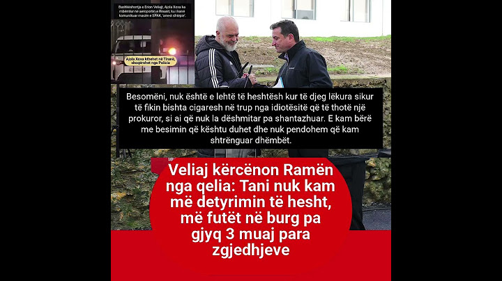Veliaj kërcënon Ramën nga qelia: Tani nuk kam më detyrimin të hesht, më futët në burg pa gjyq