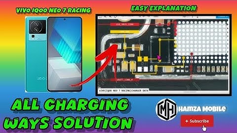 Vivo iQOO NEO 7 RACING Charging ways,Not Charging Problem Solutions All Tracks Jumper Solution📲✅