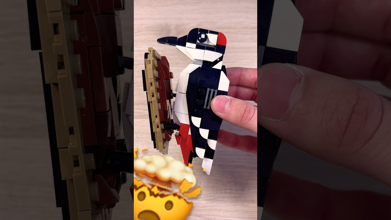😱КАКАЯ ПТИЦА LEGO ДОСТАНЕТСЯ ТЕБЕ!? #lego #лего #shorts #челлендж