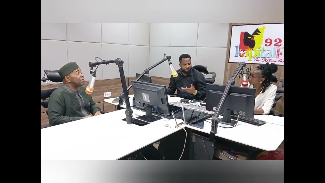 "Walk the talk" on the Daybreak Show with Bendodo Oche and Ada Akoma.