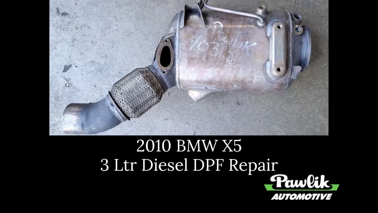 2010 BMW X5 3 Ltr Diesel DPF - YouTube