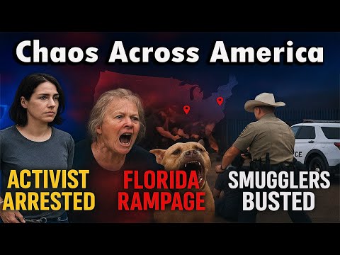 Nationwide Chaos: LA Activist Arrested, Florida Rampage, Texas Smugglers