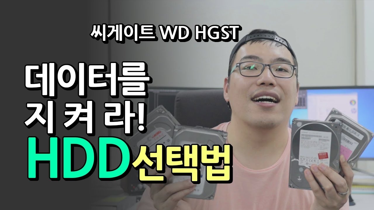 고장없는 하드디스크 선택법 / 데이터를 지키기 위한 컴퓨터 HDD 선택 / 시게이트 WD HGST