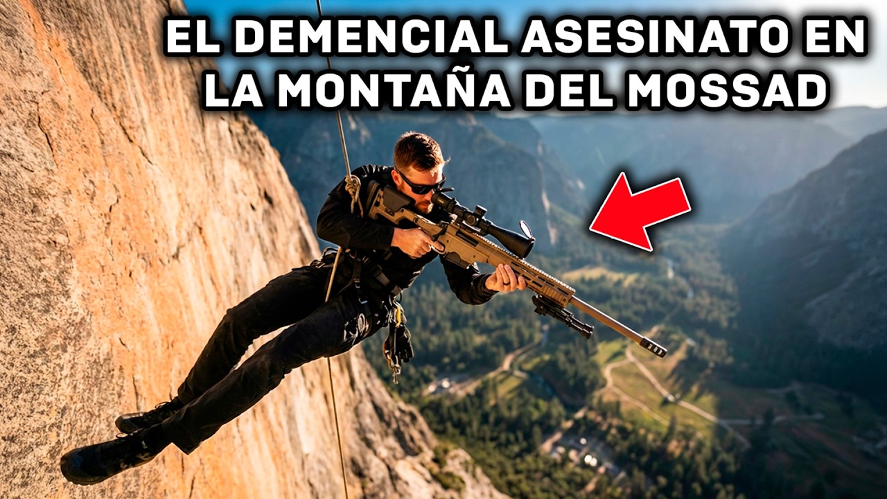 Cómo un francotirador del Mossad disparó a un general iraní colgando de una cuerda a 900 metros