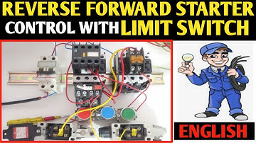Reverse forward control with limit switch! Motor starter control with limit switch! Sn technical