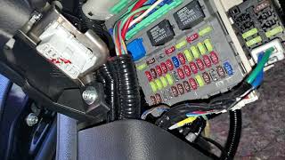 2013 Accord Starter Relay & Fuse Location