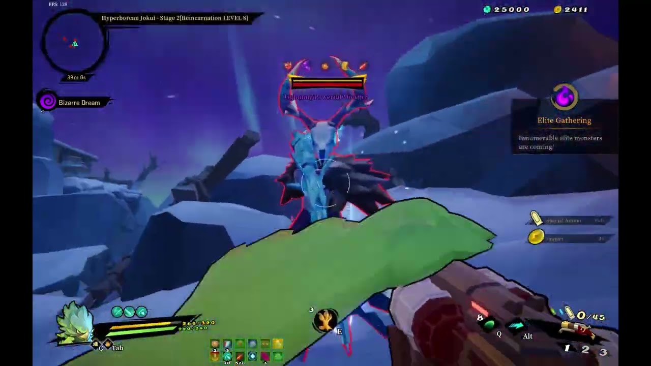 Gunfire Reborn - R8, solo, difficulty maxed out, PB, almost 14 million one shot/2 billion total dmg