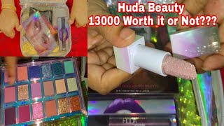 Huda Beauty Mystery Bag 2021 worth 13000 Rs or 35000??? | Unboxing & Product Detail #hudabeauty