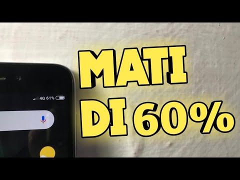 Cara Mengatasi Baterai 60% Mati Sendiri | Tutorial Android