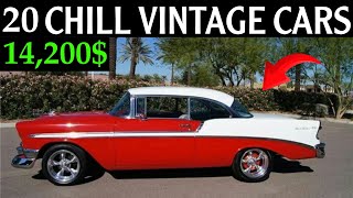 Find Your Dream Here: 20 Classic Cars for Sale Under $10,000