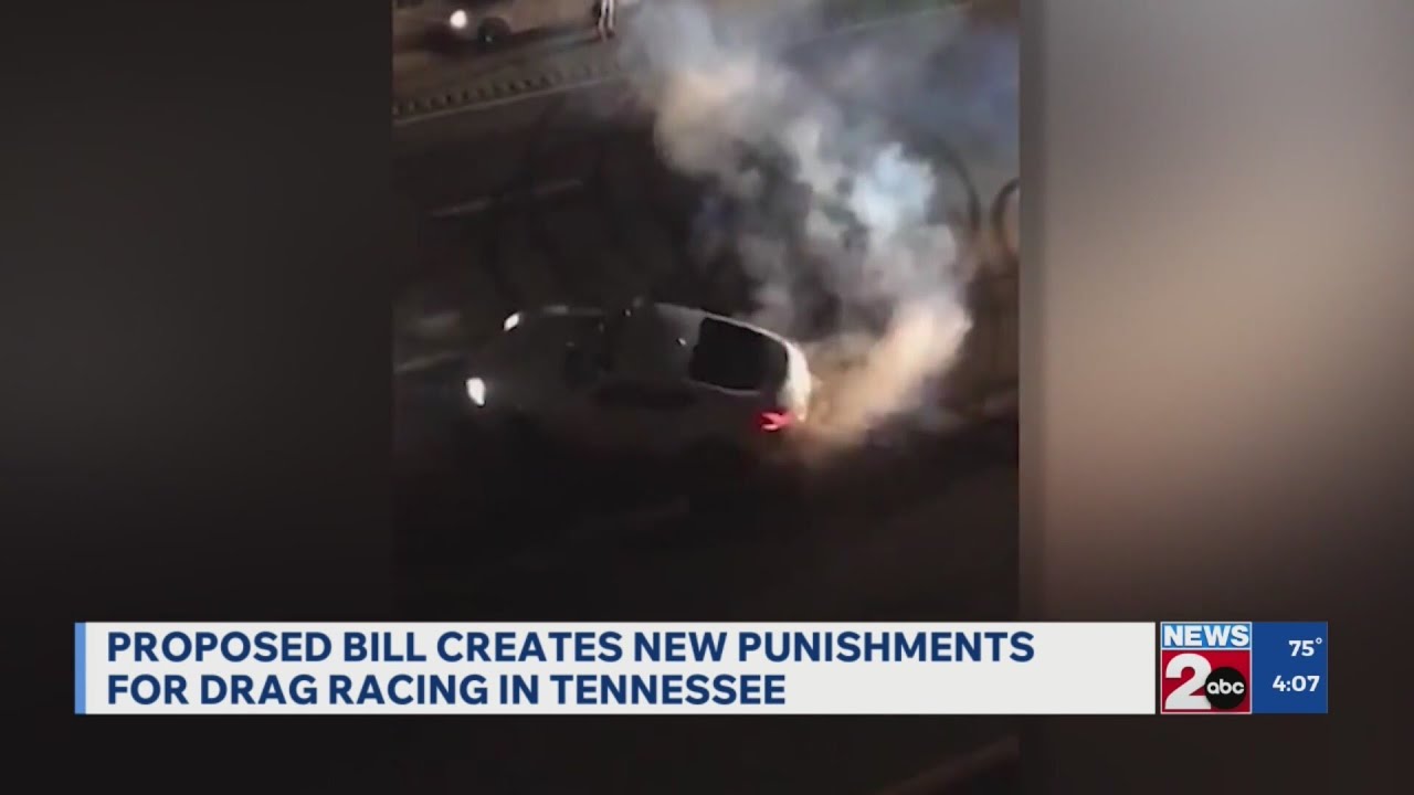 TN bill aims to add harsher penalties for illegal street racing - YouTube