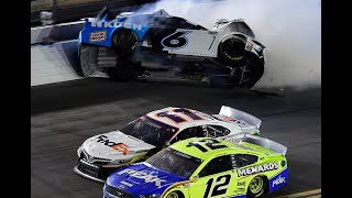 Video Horrific moment Ryan Newman crashes at Daytona 500 race.