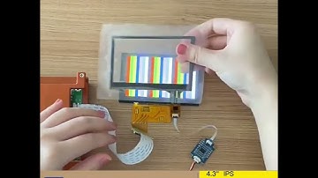 4.3 inch TFT lcd display