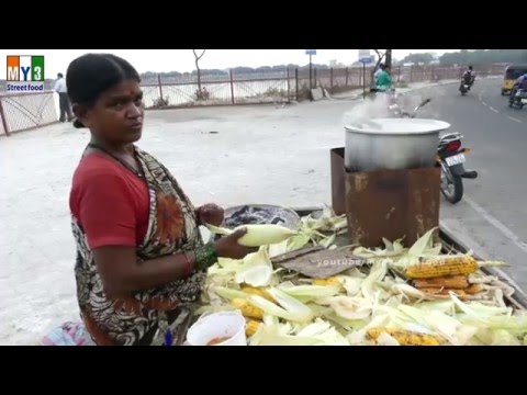 BOILD CORN | HEALTHY STREET FOOD | 4K VIDEO street food