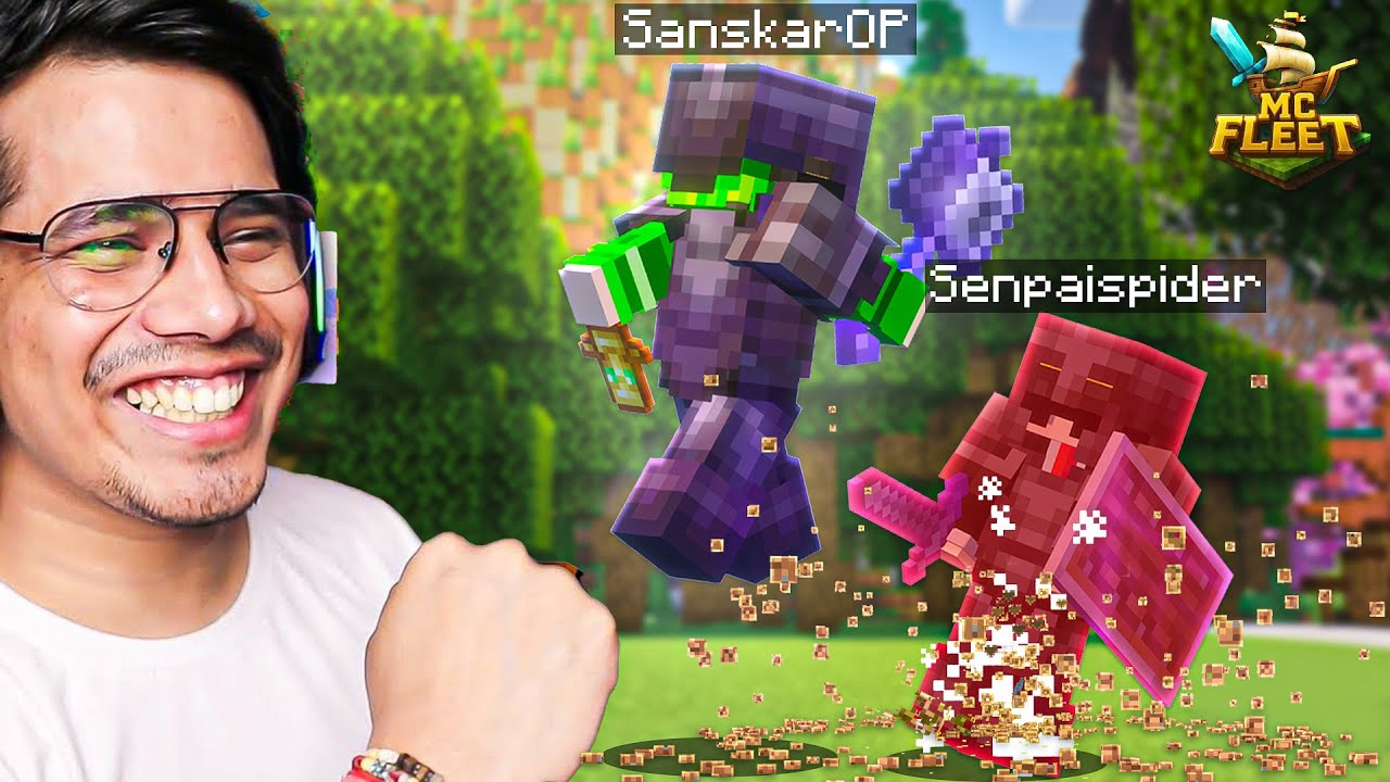 How I became the best player In @GamerFleet fleet SMP After Killing @SenpaiSpider