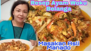 Resep Ayam Woku Pedas Maknyus: Khas Manado.. 