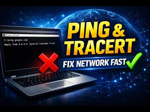 How to do ping and trace