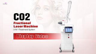 CO2 Fractional Laser Machine Display Video