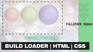 Build Loader | HTML | CSS | JAVASCRIPT