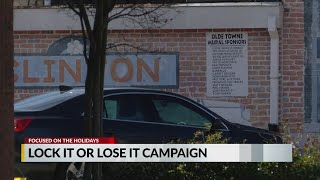 Clinton Police Warn "Lock It  or Lose It"