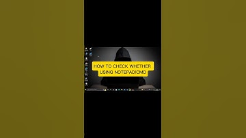 Whether report using cmd #shorts #ytshorts