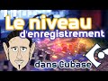 Cubase avec galfi  le niveau denregistrement enregistrement cubase13  cubase cubasetutorial