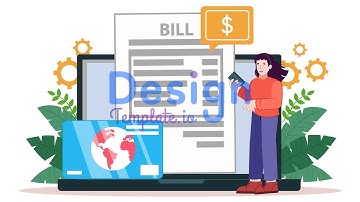 Online Payment Animation Scene After Effects Templates