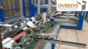 VIDEO OVERSYS U66600923 REVICART FARO SPECIALTY FOLDER GLUER, MAX FORMAT 1800MM X 2200MM
