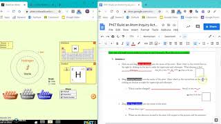 PhET: Build An Atom Simulation Tutorial