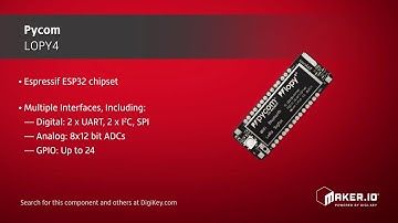 Pycom LOPY4 | Maker Minute