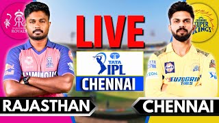 Live: CSK vs RR Live Match | IPL Live Score & Commentary | Chennai vs Rajasthan Live | IPL 2024 Live
