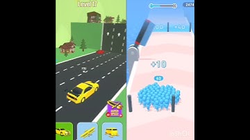 Shape-shifting vs Count Master Game Level 17 #shorts​ #TRENDING #countmaster #shapeshifting