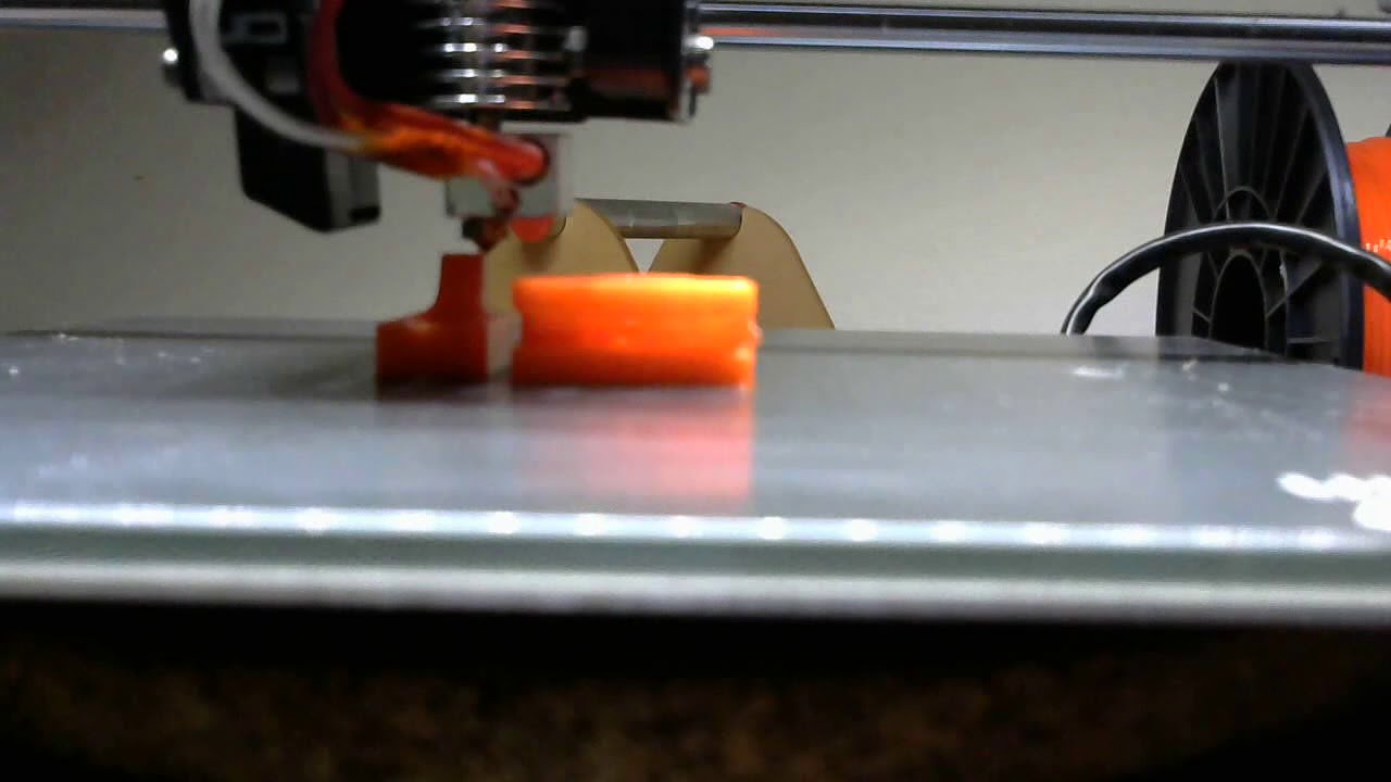 Anycubic i3 Mega Octoprint Cam and LED Strip Test Timelapse YouTube