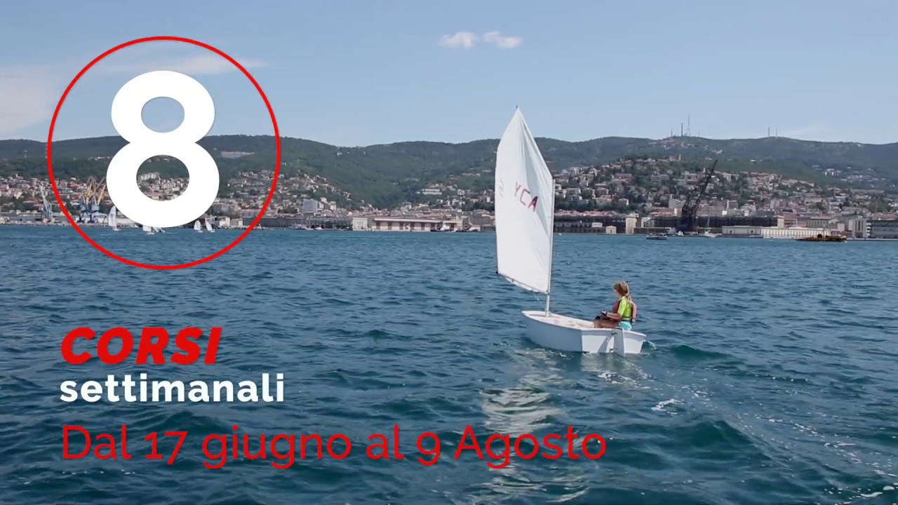scuola vela 2019 yacht club Adriaco