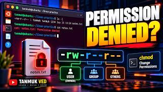 Linux Files, Permissions & Users Explained | chmod, chown, Users, Groups & sudo
