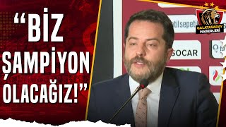 Erden Timur: "Biz Finallerin Takımıyız. Mayıs Ayı Galatasaraylıların Yılbaşıdır"