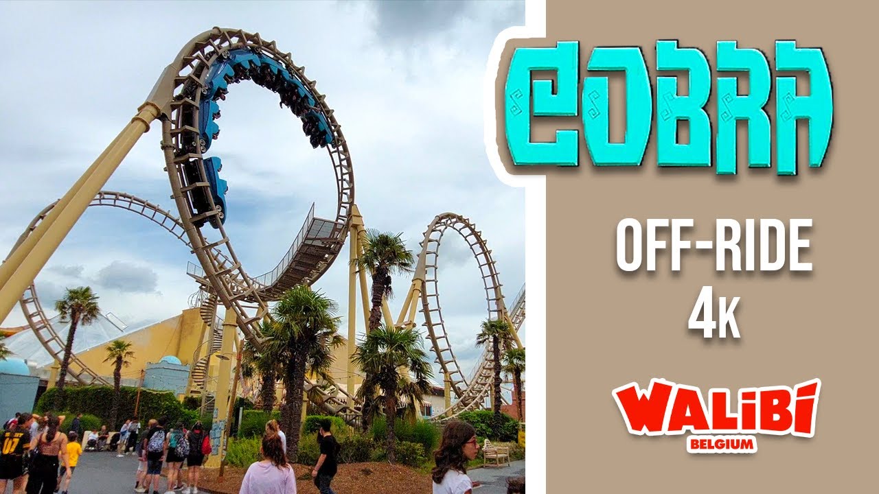 Cobra OffRide POV 4k Vekoma Boomerang Walibi Belgium YouTube