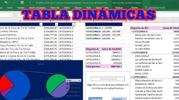 Aprende como hacer una Tabla Dinámica en Excel en 3 minutos - Tablas dinámicas o pivot table excel