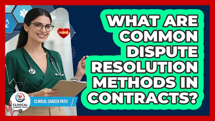 What Are Common Dispute Resolution Methods In Contracts?