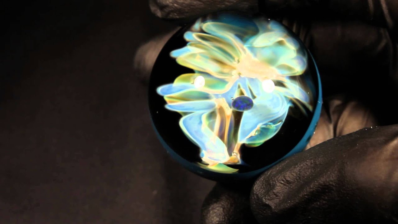 Wasted Spaced---Boro Glass Marble by Nathan Snyder