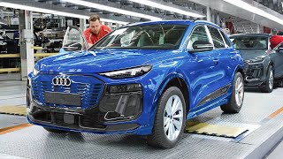 How they Produce the Massive New Electric Audi Q6 in Germany