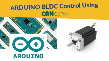 BLDC Speed Control using Arduino and CANopen