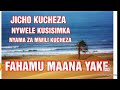 NYWELE KUSISIMKA | MWILI KUCHEZA|JICHO KUCHEZA | HIKI NDIO MAANA YAKEE JIANDAE TU NA HAYA!