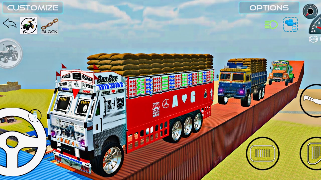 Drive Dumper and Unloading Stone From Bus 🚌 in Game🔥|| 