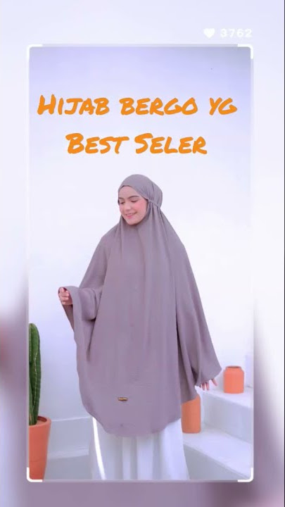 Hijab Bergo Maryam Jumbo yang banyak di cari, Matt Cringkel AirFlow, by Anum_Hijab.Crb